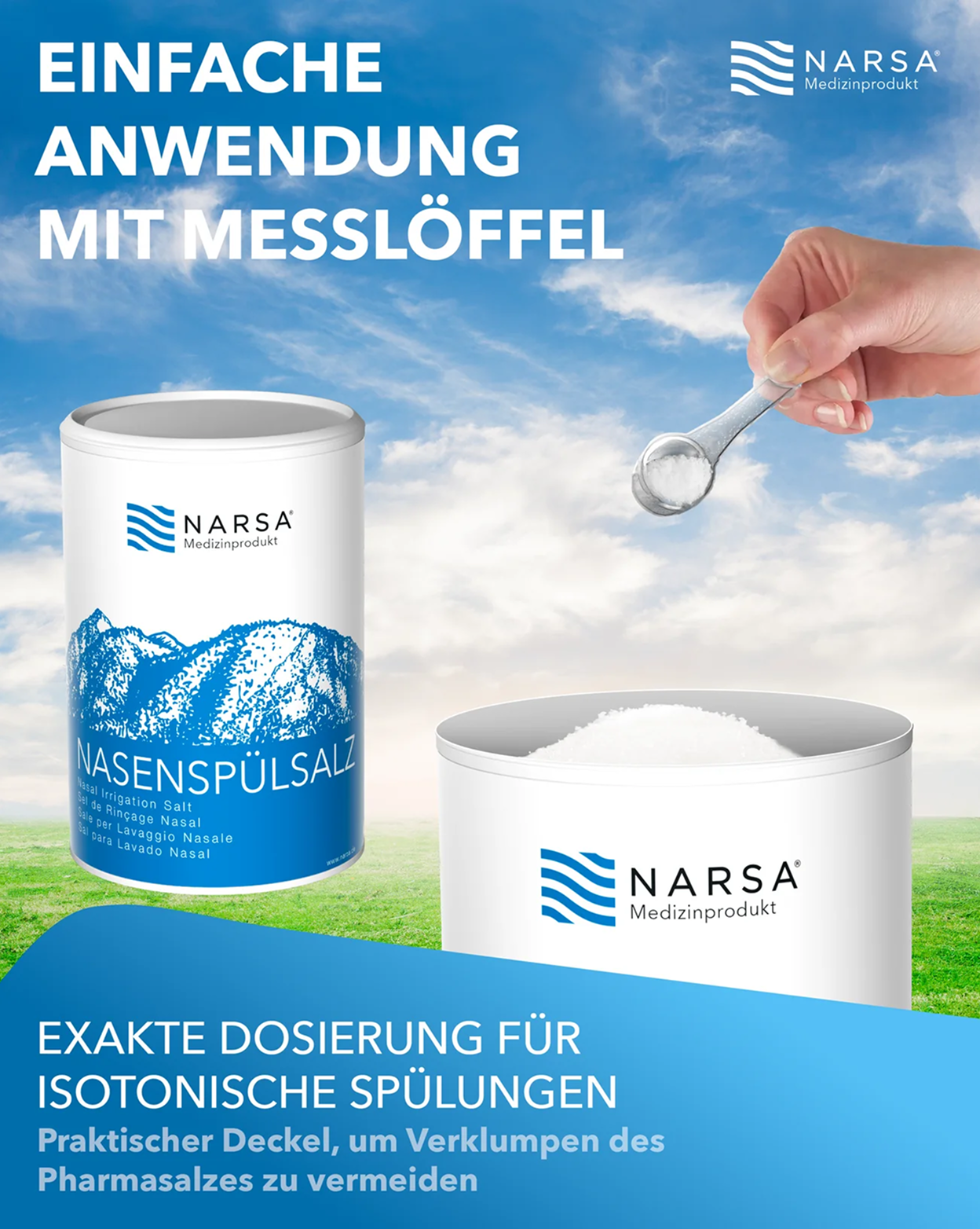 NARSA Nasenspülsalz lose 375g