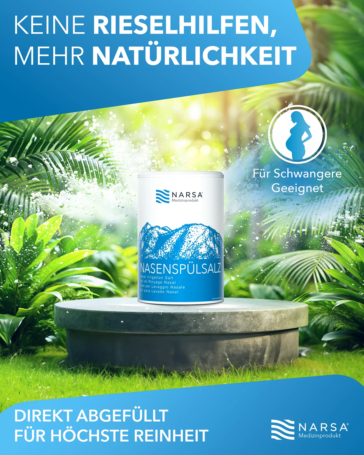 NARSA Nasenspülsalz lose 375g