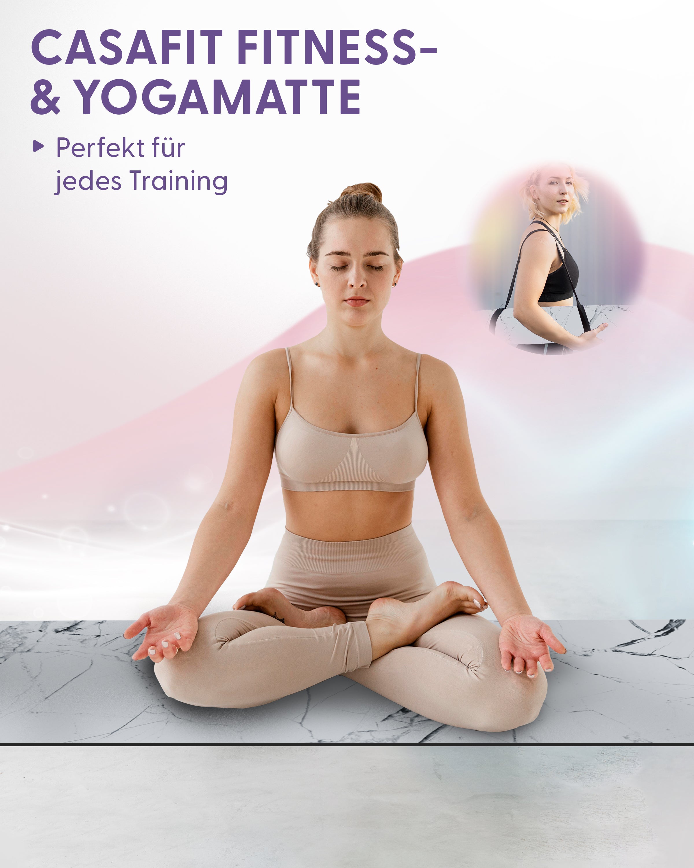Fitness- & Yogamatte