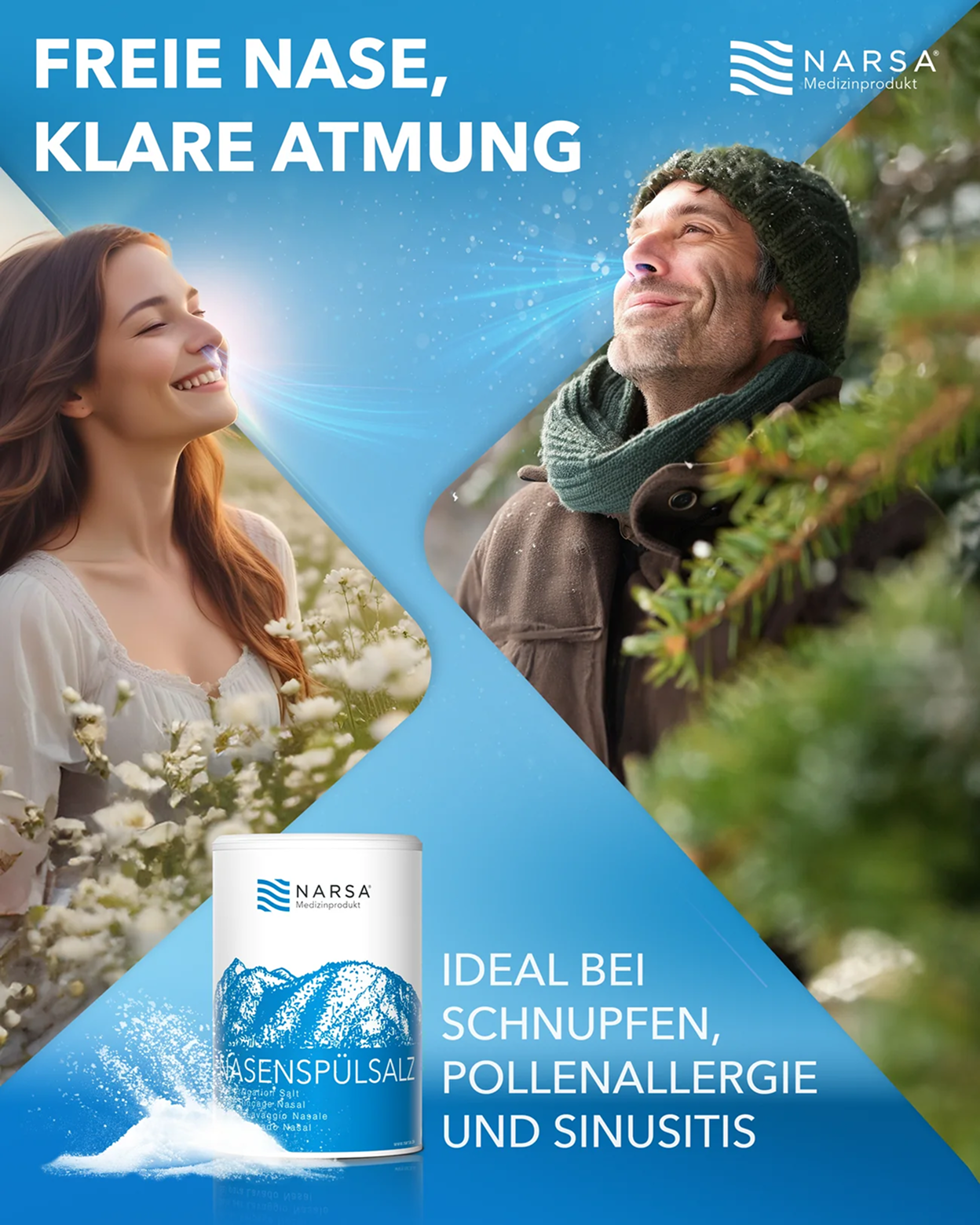 NARSA Nasenspülsalz lose 375g