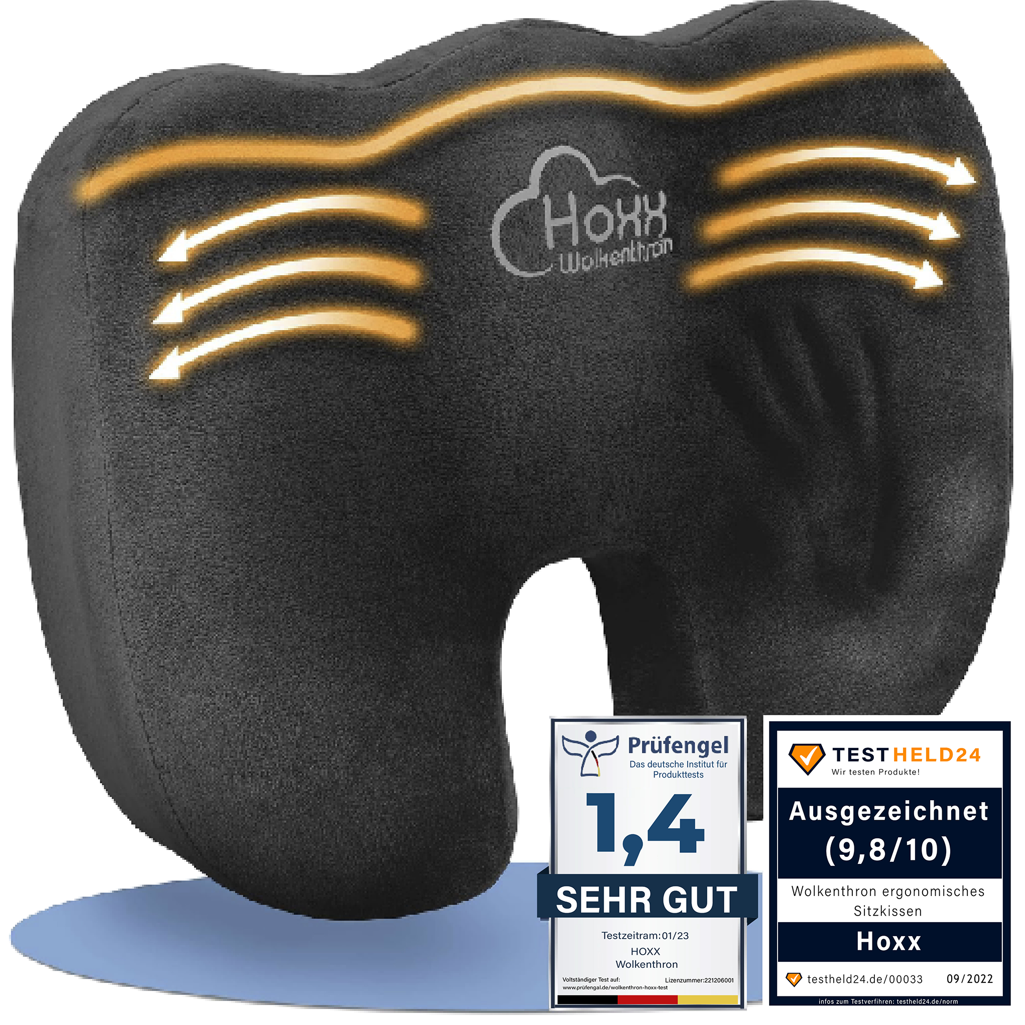 Hoxx Wolkenthron schwarz